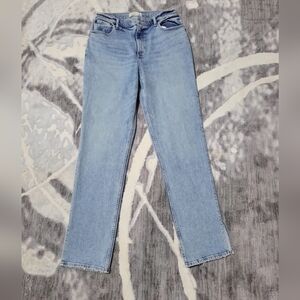 Abercrombie & Fitch The 90's Straight Leg Hight Rise Women Jeans 32 Tall